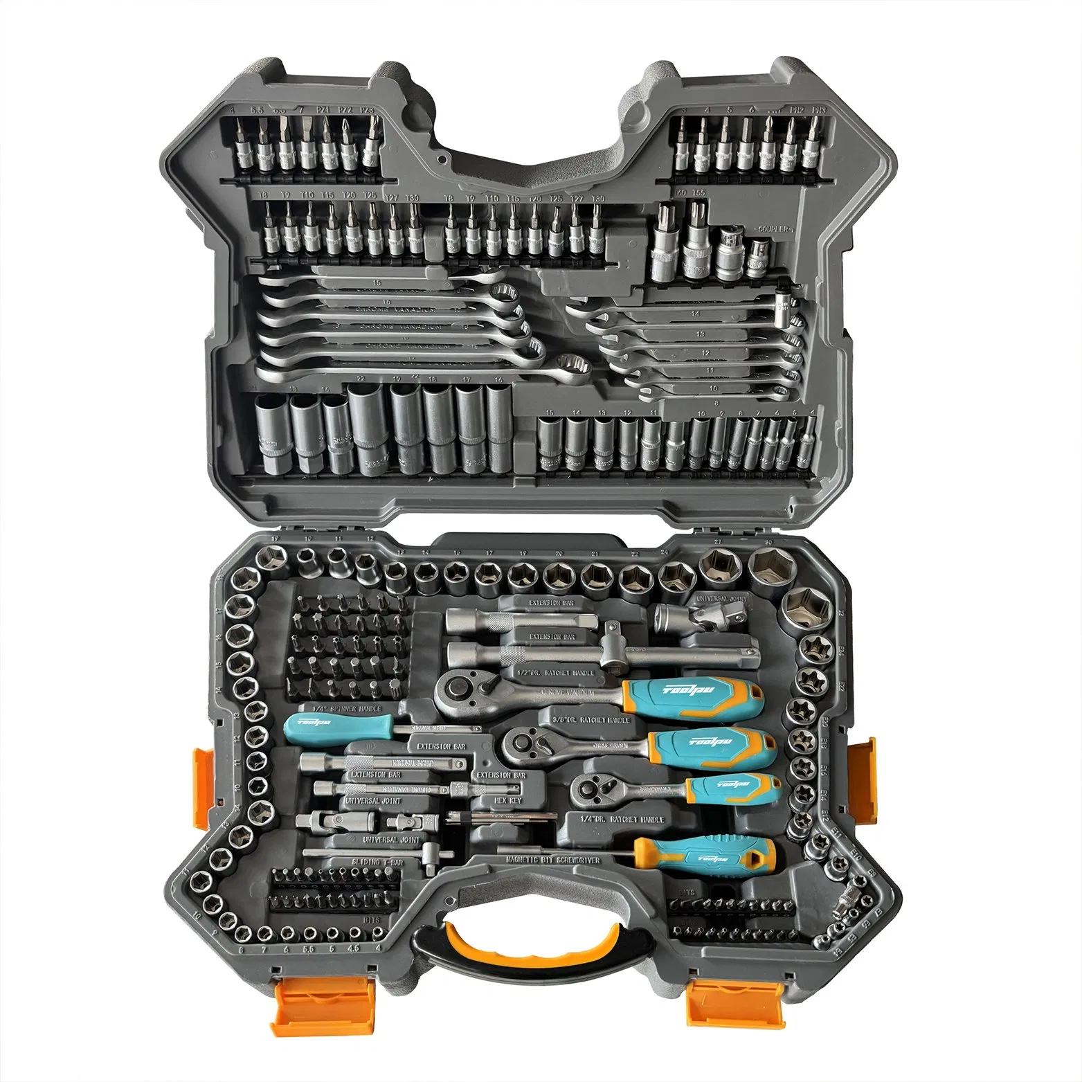 Conjunto Completo 216-Piece de Ferramentas Manuais