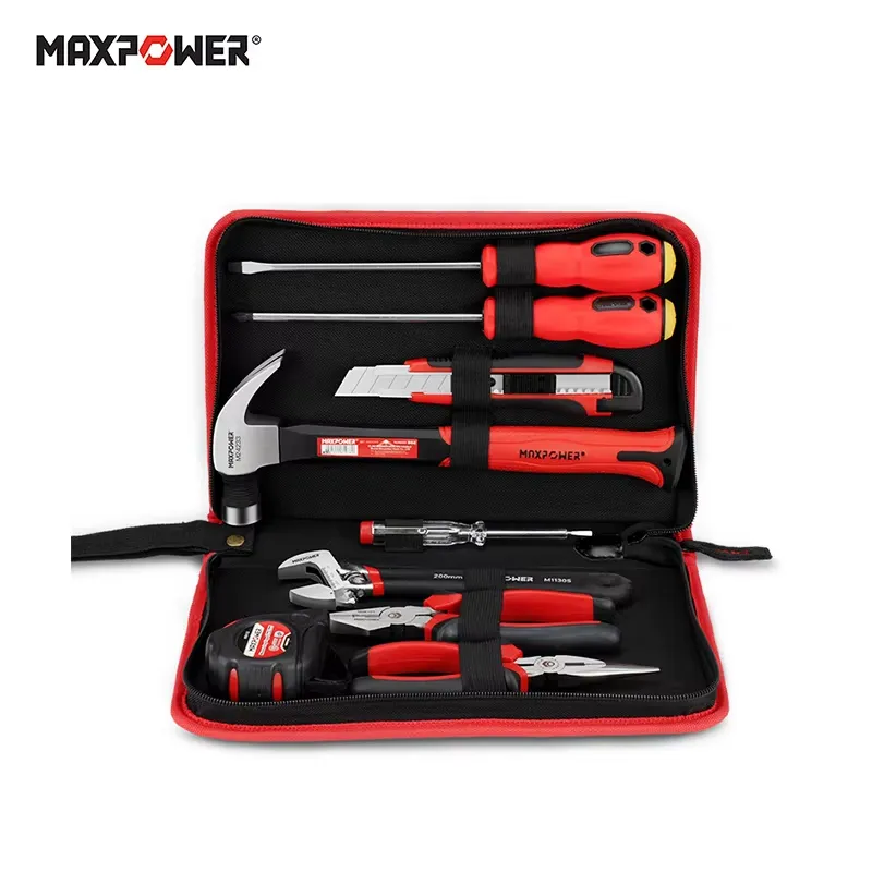 Kit de Ferramentas para Casa com Bolsa de Transporte Fácil para Manutenção