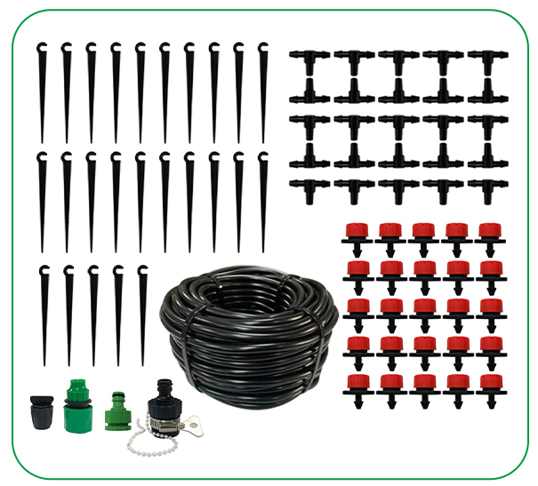Kit de Irrigação por Gotejamento para Micro Jardim Preço