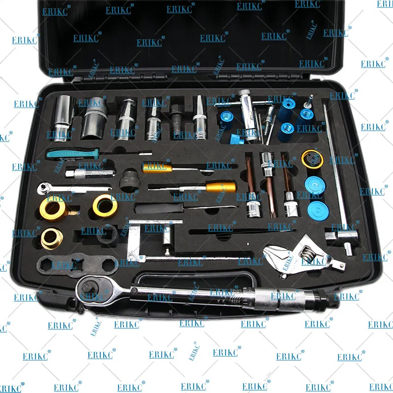 Kit de Ferramentas para Reparo de Injetores de Combustível Diesel com Sistema de Rail Comum 40 PCS