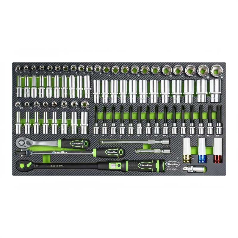 Kit de Ferramentas de Reparação Automática Nanoblox Ferramentas para Mecânico Automotivo Ferramenta Métrica para Reparos Rápidos