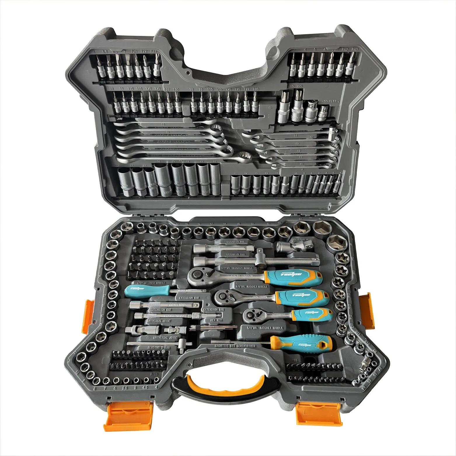Conjunto Completo 216-Piece de Ferramentas Manuais