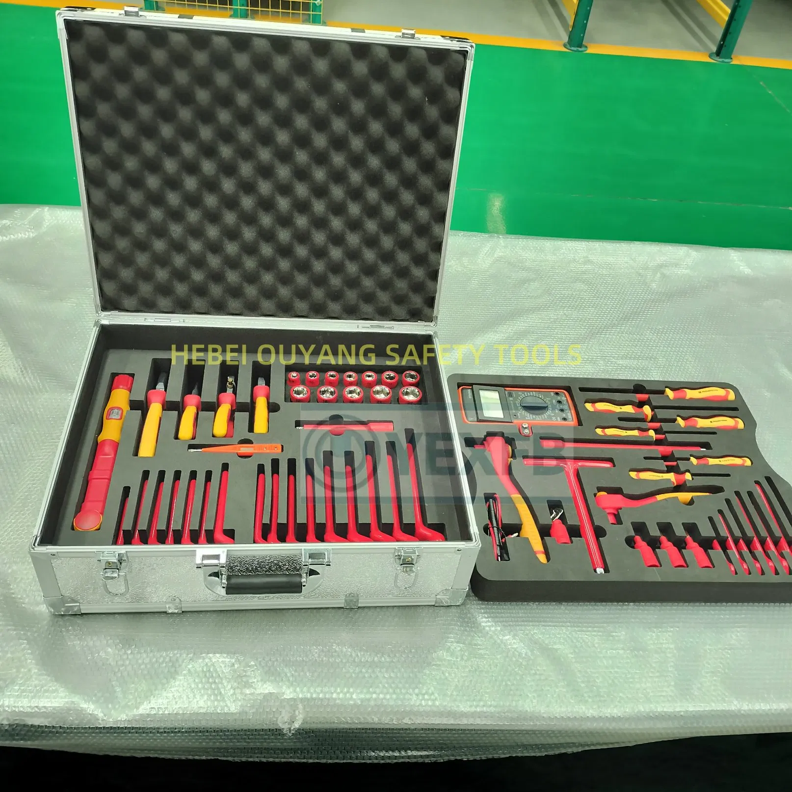1000V Kit de Ferramentas Isoladas Elétricas para Inspeção, Manutenção e Montagem de Veículos Elétricos/Híbridos, Certificado VDE