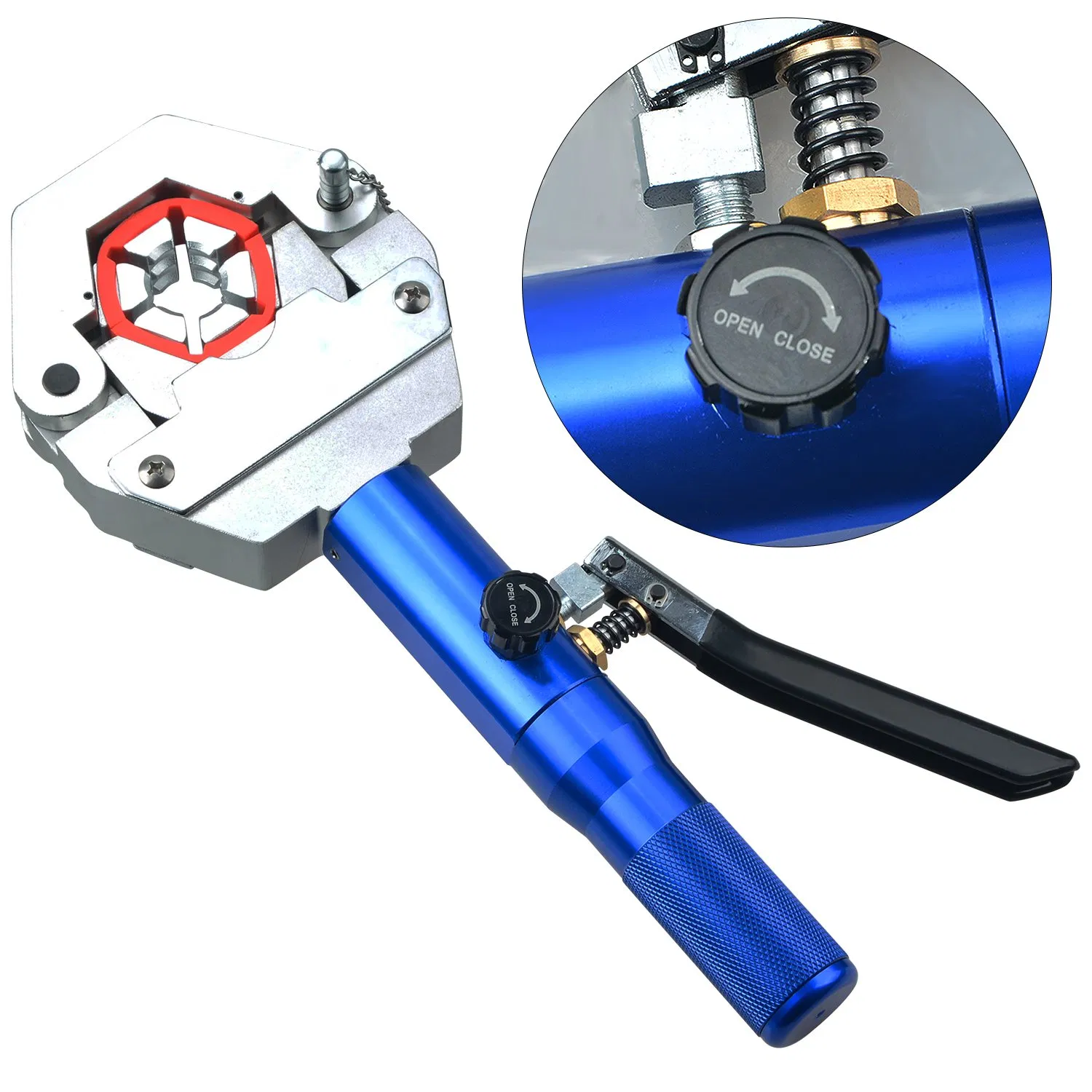 Conjunto de Ferramentas de Reparação de Crimpadora de Mangueira de Ar Condicionado Manual Hidráulica
