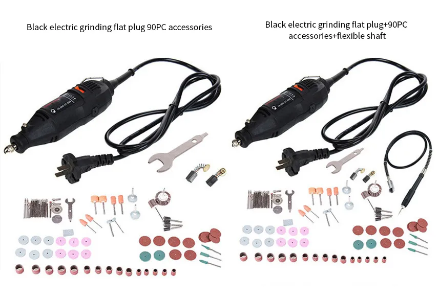 Kit de Ferramentas Rotativas com Eixo Flexível 147 Ferramenta de Gravação de Velocidade Variável CS Kit de Ferramentas para Trabalhar Madeira e Equipamentos
