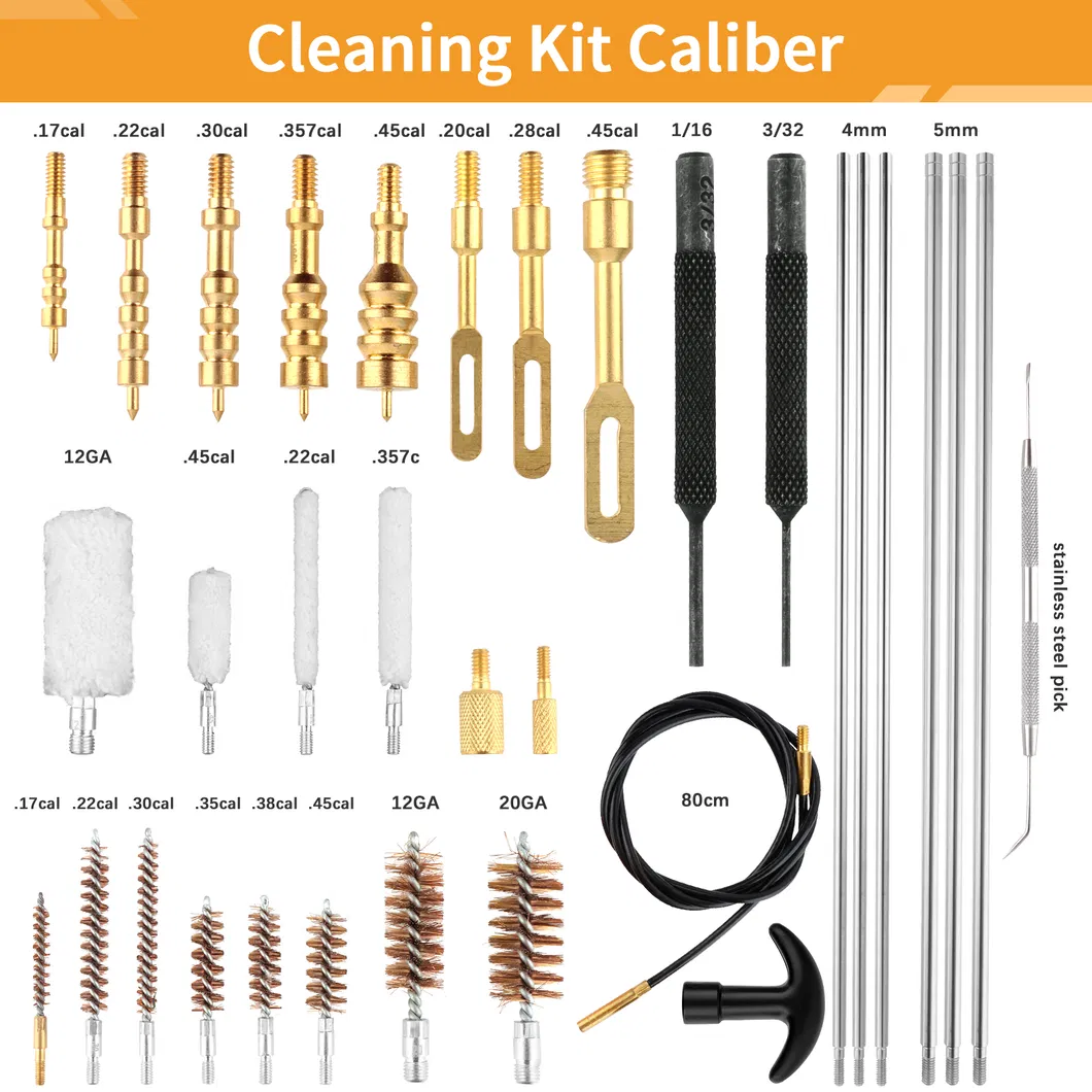 Kit de Limpeza de Barril Premium para Acessórios e Manutenção de Caça