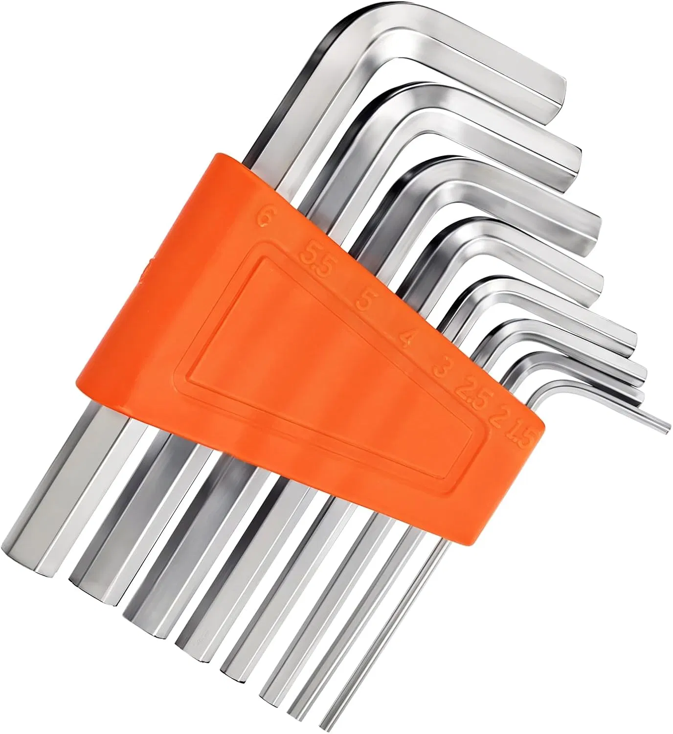 7PCS 0.7mm-3mm Conjunto de Chaves Allen Hexagonais em Aço Liga Ferramenta Chave de Fenda Kit
