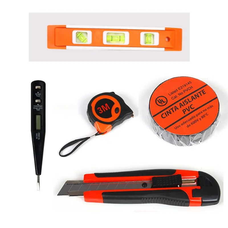 Kit de Ferramentas Abrangente para Eletricidade e Marcenaria Doméstica