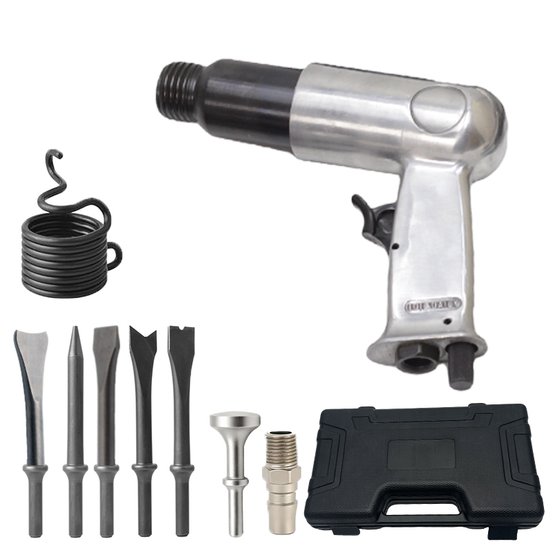 190mm Martelo Pneumático Martelo de Impacto para Pá Ferramentas Pneumáticas Kit de Martelo Pneumático