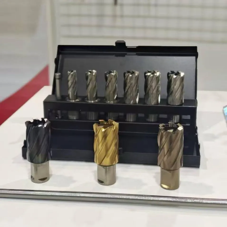 Apresentação de Ferramentas Industriais em Exposição