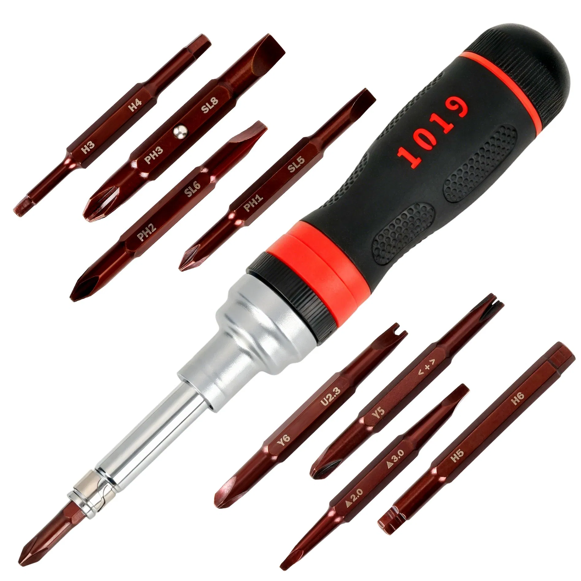 19-in-1 Chave de Fenda Magnética com Catraca para DIY