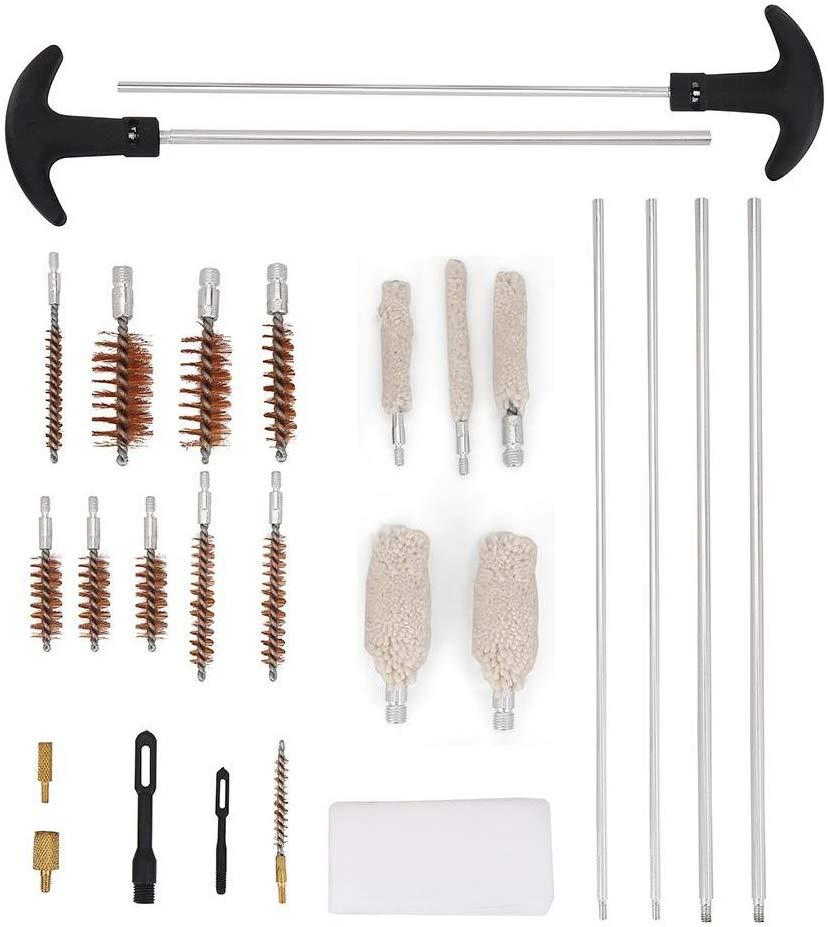 Kit de Limpeza Universal para Espingarda 28PCS com Estojo de Alumínio