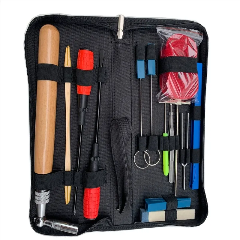 Kit de Afinação de Piano Profissional por Atacado com Ferramentas de Martelo de Afinação para Manutenção de Piano