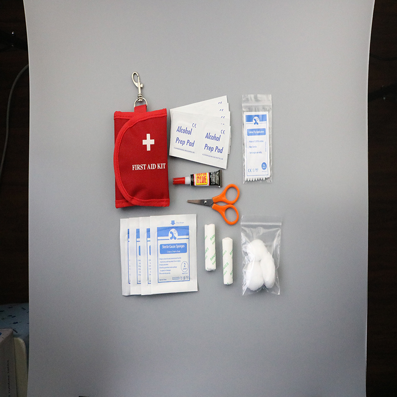 Conjunto de Emergência para Uso Diário da Família Ferramentas de Cuidado Completo Kit de Segurança Portátil e Compacto Kit de Primeiros Socorros