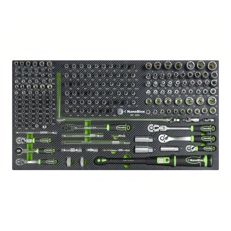 Kit de Ferramentas de Reparação Automática Nanoblox Ferramentas para Mecânico Automotivo Ferramenta Métrica para Reparos Rápidos