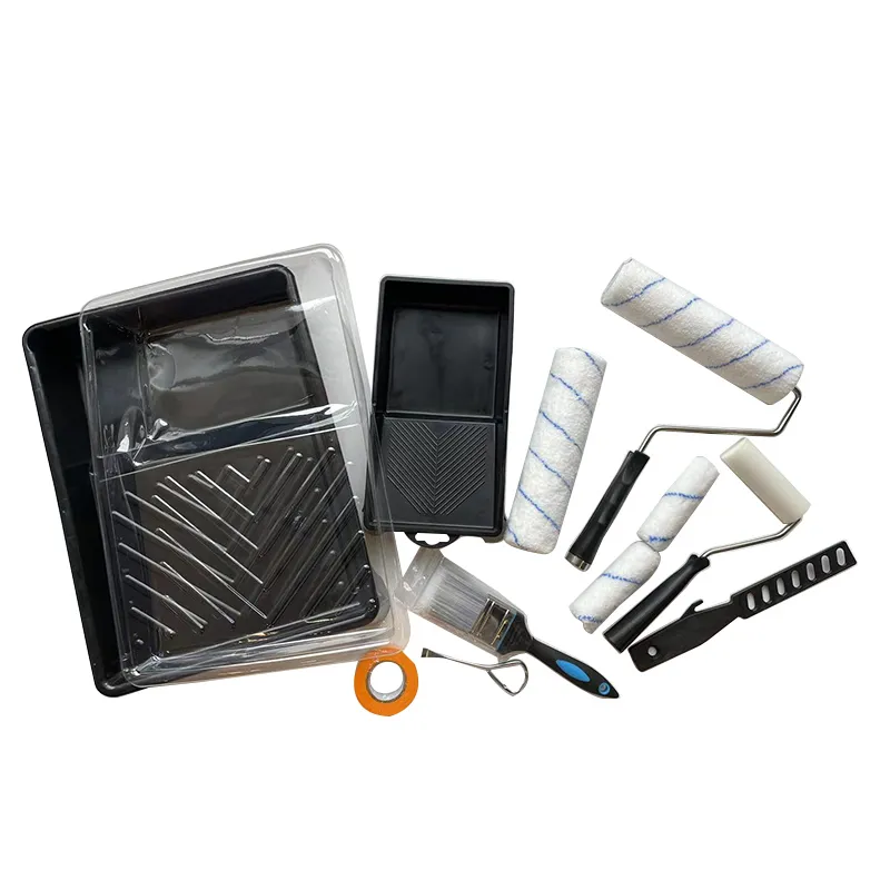 Kit de Bandeja de Tinta, Kit de Rolo de Tinta, Kit de Pincel de Tinta para Promoção
