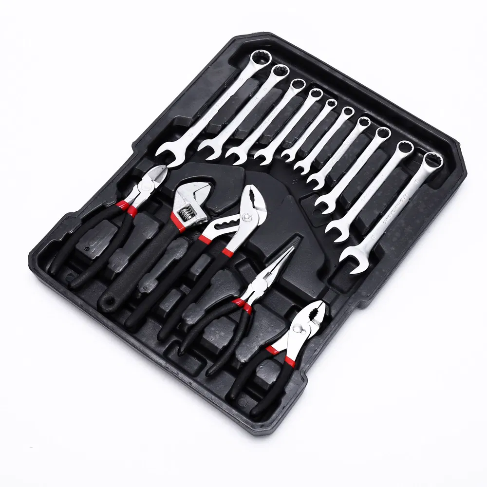 187PCS Kit de Ferramentas para Reparos Gerais em Casa e Automotivos com Estojo de Armazenamento