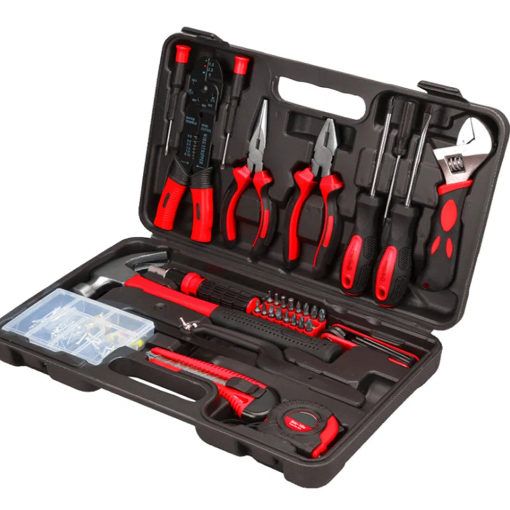 129 Conjunto de Ferramentas PCS Ferramentas de Caso Hardware Jardim Casa Bicicleta Multi Qualidade Kit de Reparação de Carro Bicicleta e Conjunto de Ferramentas