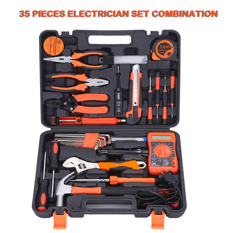 Conjunto de Ferramentas Manuais Mecânicas Goldmoon Gardening, Kit Profissional de Aço e Ferragens, Conjunto de Ferramentas para Oficina e Reparação de Carros