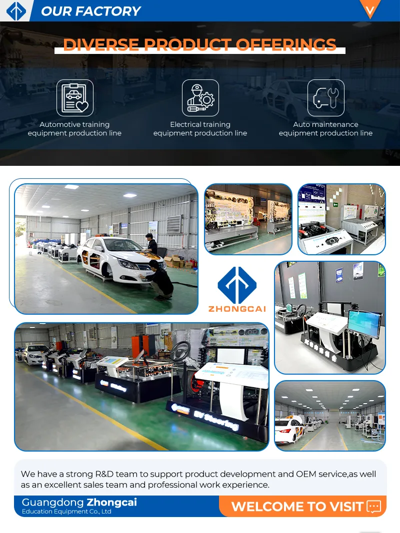 Equipamento de formação do sistema eletrónico elétrico Kit de ferramentas elétricas para automóveis