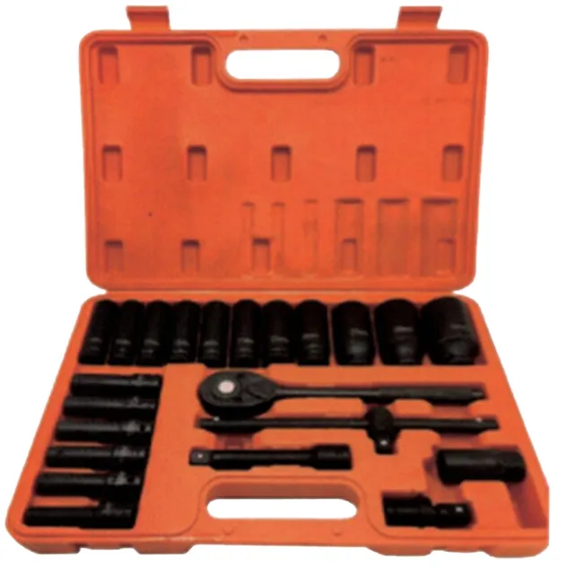 Kit de Ferramentas Pneumáticas Profissionais Abrangente 16-Piece para Reparos Automotivos