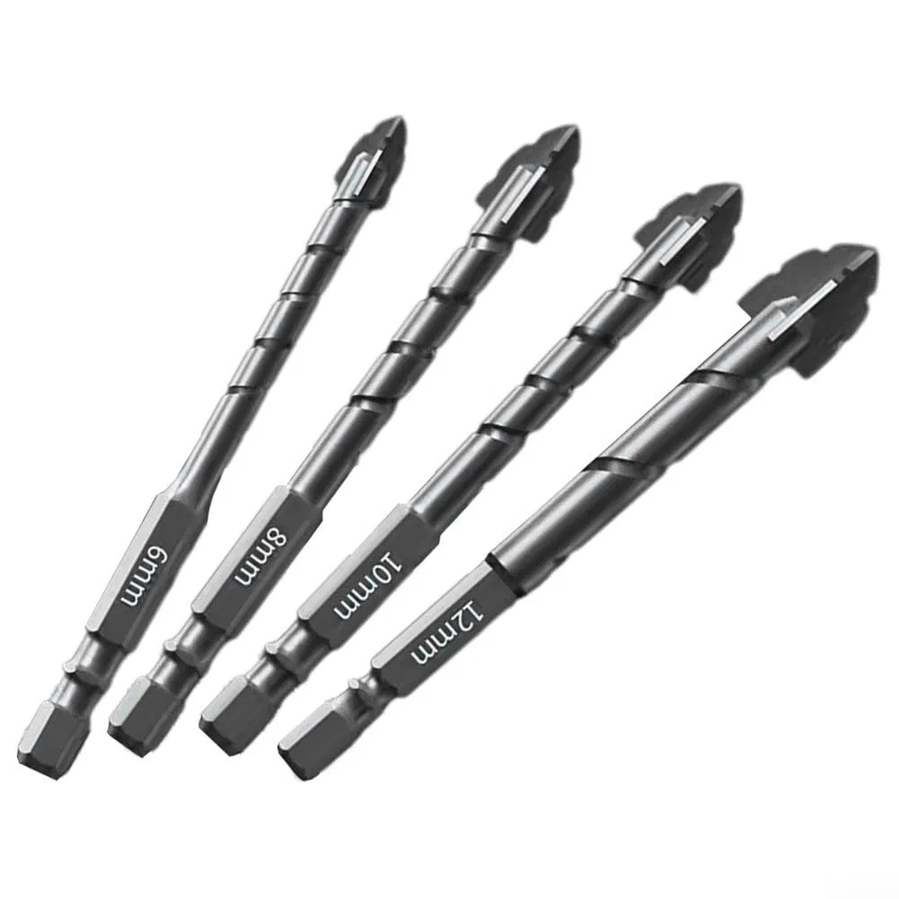 Kit de Ferramentas para Madeira com Abertura Triangular em Ponta de Carboneto de Tungstênio