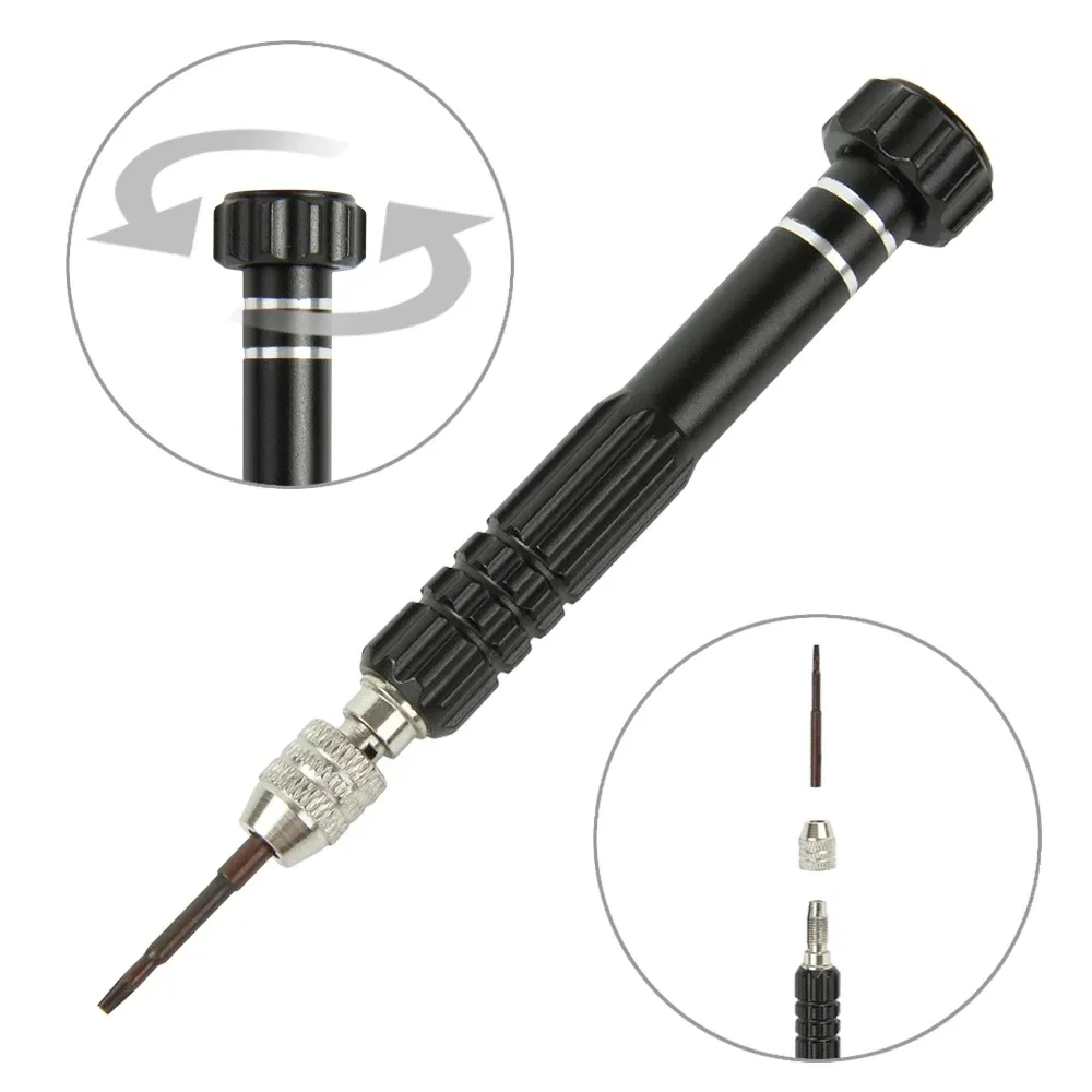 Kit de Reparação com Bits de Chave de Fenda Torx Magnética de Precisão para Desmontagem de Telefone Móvel
