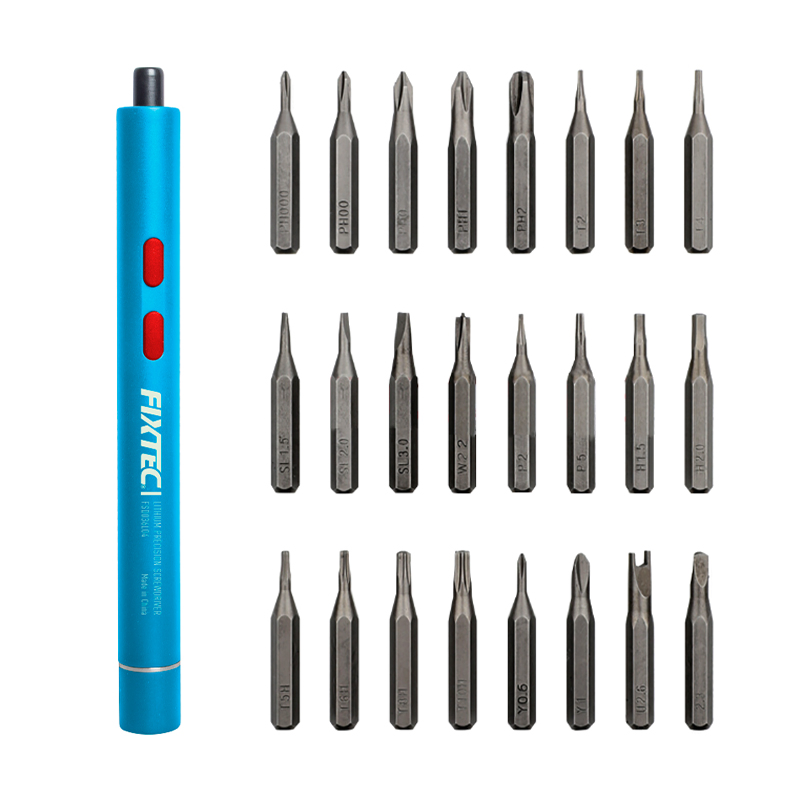Conjunto de Chaves de Precisão de Alta Qualidade Fixtec 3.6V Conjunto de Ferramentas Multifuncional para Kit de Reparação DIY