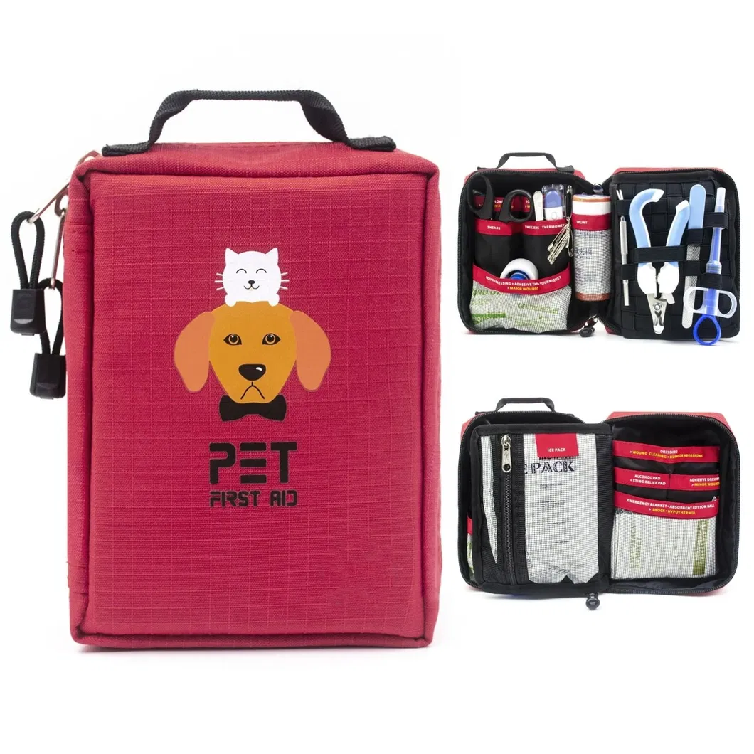 Kit de Emergência Compacto para Animais de Estimação