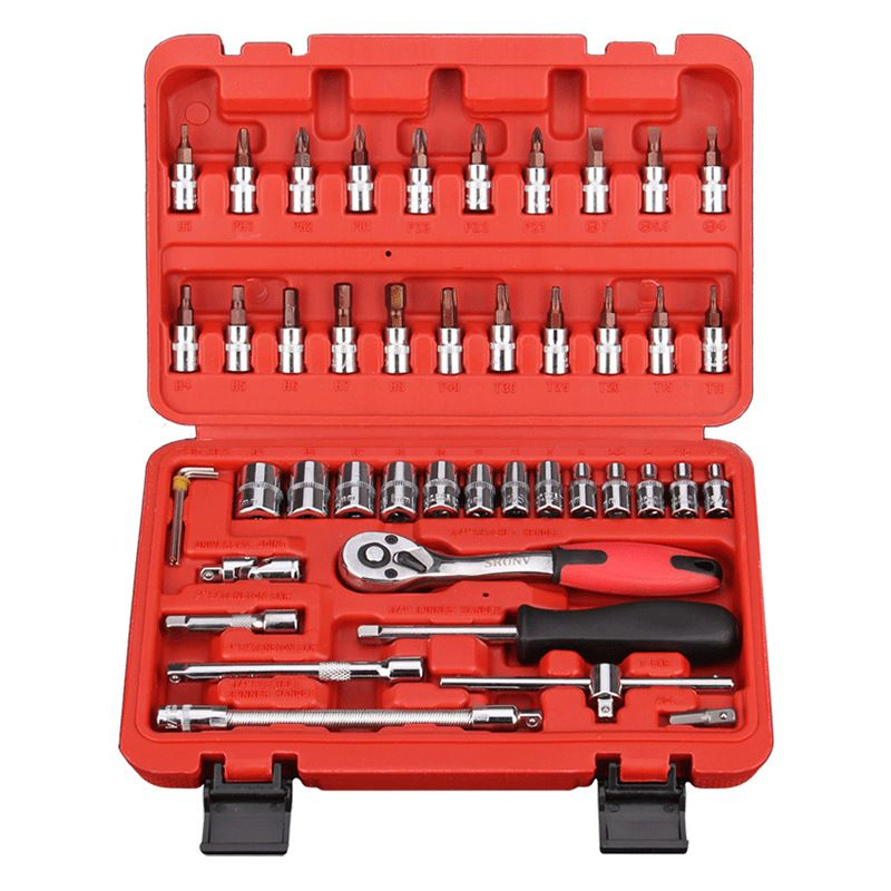 32PC Conjunto de Ferramentas Padrão Conjunto de Ferramentas Manuais de Hardware Precisão Magnética Multi Função Conjunto de Ferramentas de Reparação Profissional com Certificação RoHS CE GS CCC Atende ANSI JIS DIN