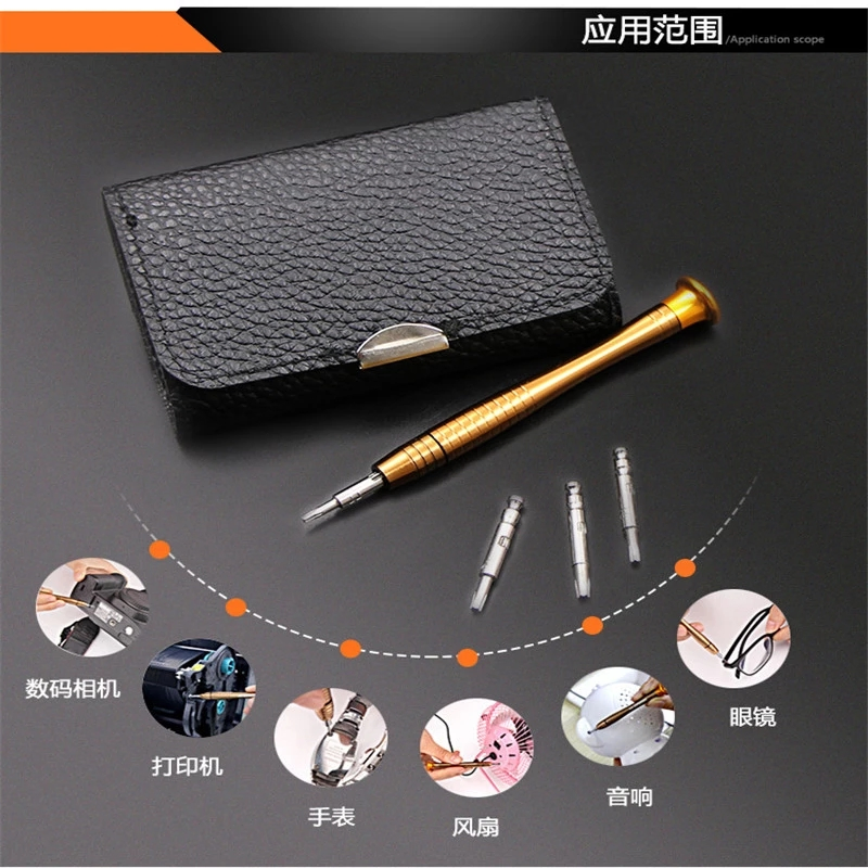 Conjunto de Chaves de Precisão Mini 25 em 1 Kit de Ferramentas de Reparação de Abridores de Chaves Torx Eletrônicas para iPhone Câmera Relógio Tablet PC