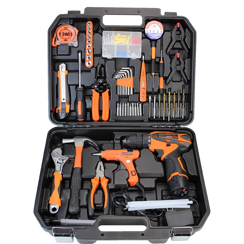 Conjunto de Ferramentas Mecânicas Elétricas de Perfuração Profissional Personalizado 30PCS para Reparos em Casa e Carros