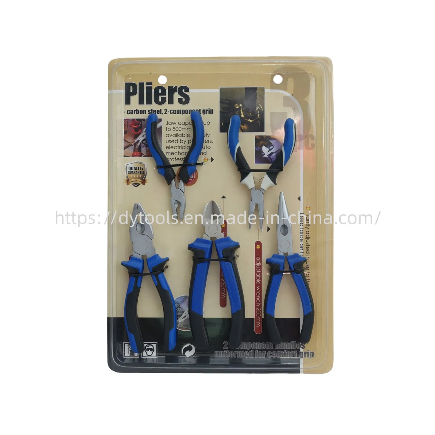40PCS Dama Kit na Bolsa de Ferramentas