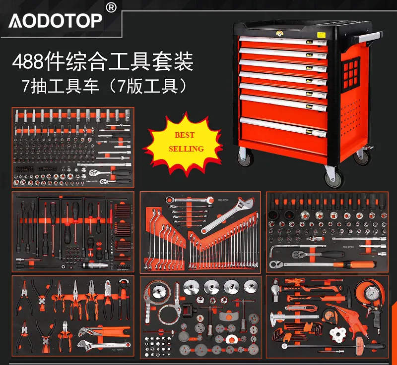 128PCS Kit de Ferramentas Profissionais para o Lar