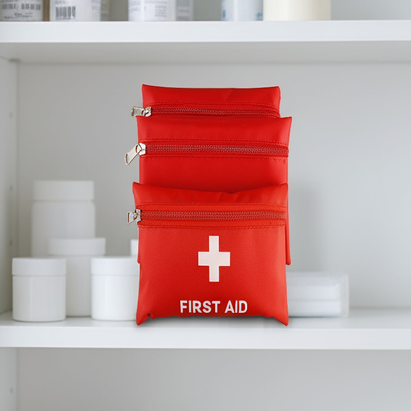 Conjunto de Emergência para Uso Diário da Família Ferramentas de Cuidado Completo Kit de Segurança Portátil e Compacto Kit de Primeiros Socorros