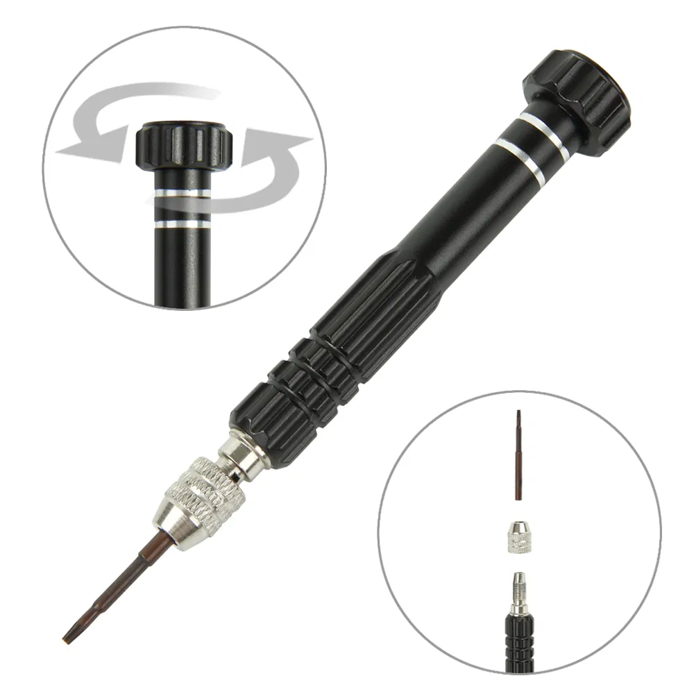 Kit de Reparação com Bits de Chave de Fenda Torx Magnética de Precisão para Desmontagem de Telefone Móvel