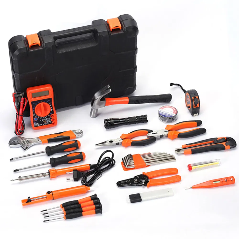 29 Conjuntos de Ferramentas de Martelo para Jardim, Conjunto de Assento, Kit Profissional de Reparação de Carros, Kit de Ferramentas Manuais para Uso Doméstico