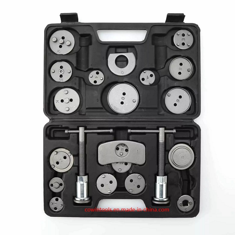 Conjunto Universal de Reparação Automotiva 22PC Ferramenta para Recuar Pistão de Pinça de Freio de Carro