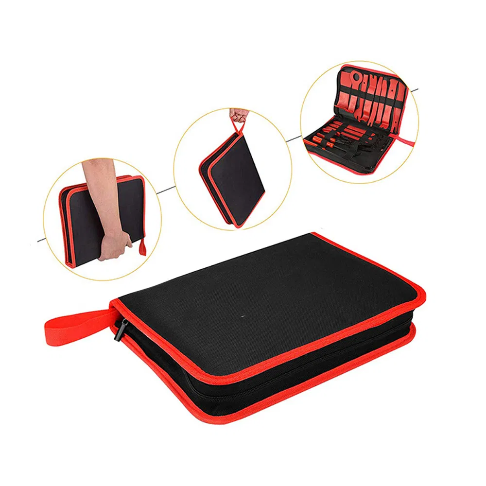 19 Conjunto de Ferramentas para Remoção de Trim PCS, Alicates para Clipe, Removedor de Terminais, Kit de Ferramentas de Plástico para Painel de Carro, Porta, Áudio, Rádio, Estéreo