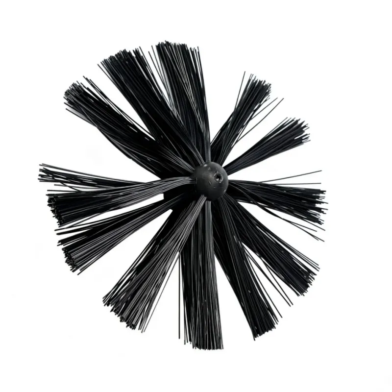 Kit de limpeza de chaminé durável com escova para remover fiapos e limpar a parede interna do tubo