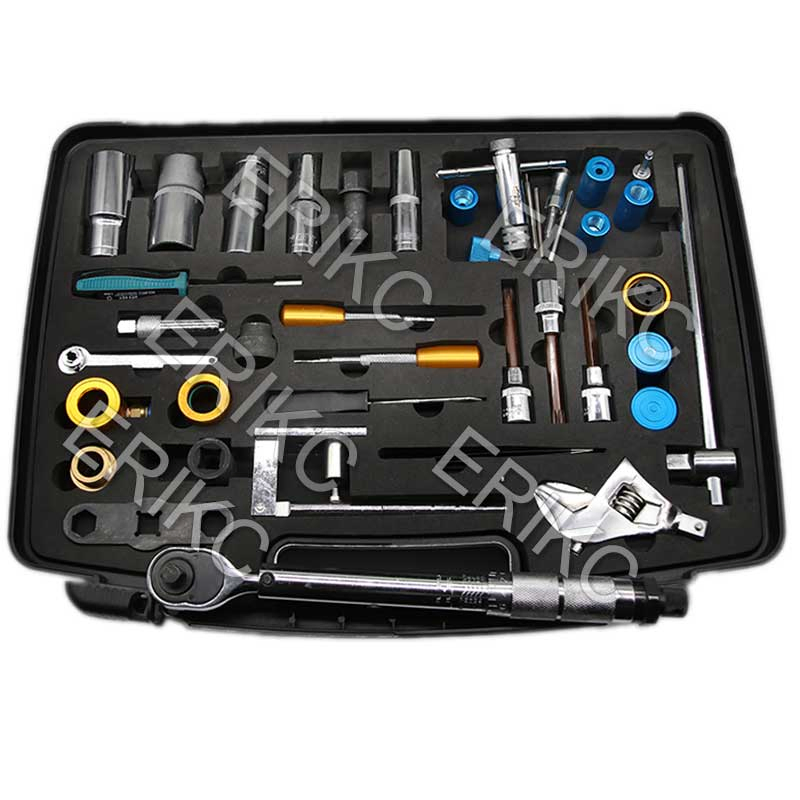 Kit de Ferramentas para Reparo de Injetores de Combustível Diesel com Sistema de Rail Comum 40 PCS