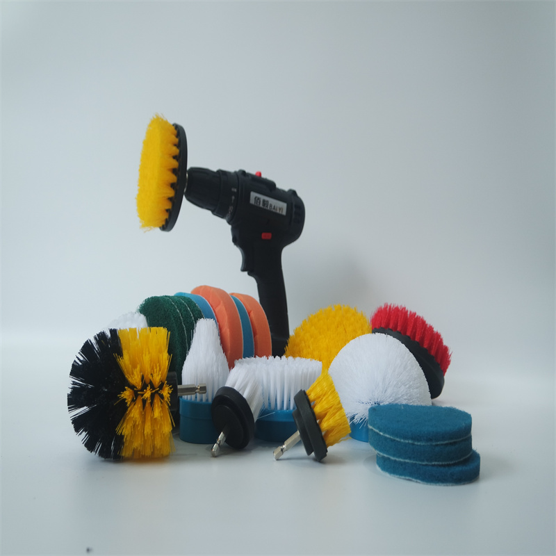 Kit de Escovas de Limpeza para Furadeira de Uso Familiar 3PCS Escova de Limpeza para Furadeira para Limpeza de Carros