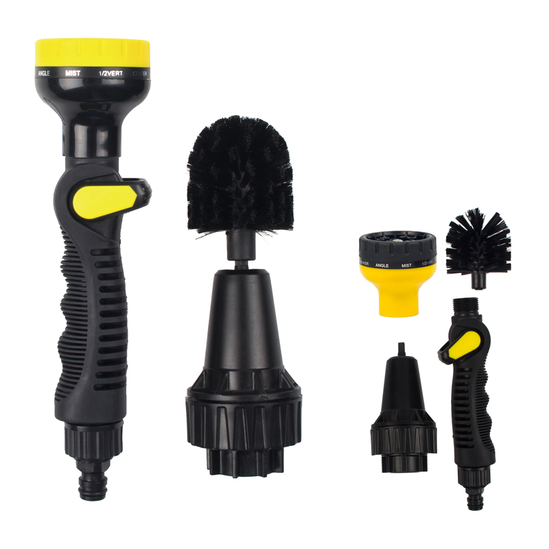 Kit de Pulverizador de Água Pesado para Jardim, Lavagem de Carros e Ferramenta de Limpeza