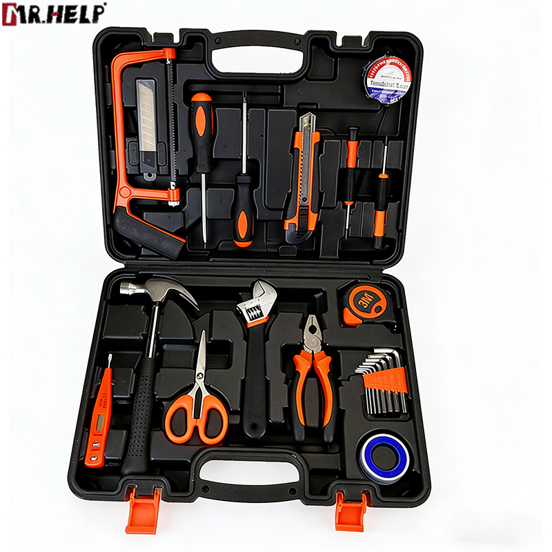 Conjunto de Ferramentas de Reparação Doméstica de Alta Qualidade 38PCS Kit de Ferramentas Manuais para Casa