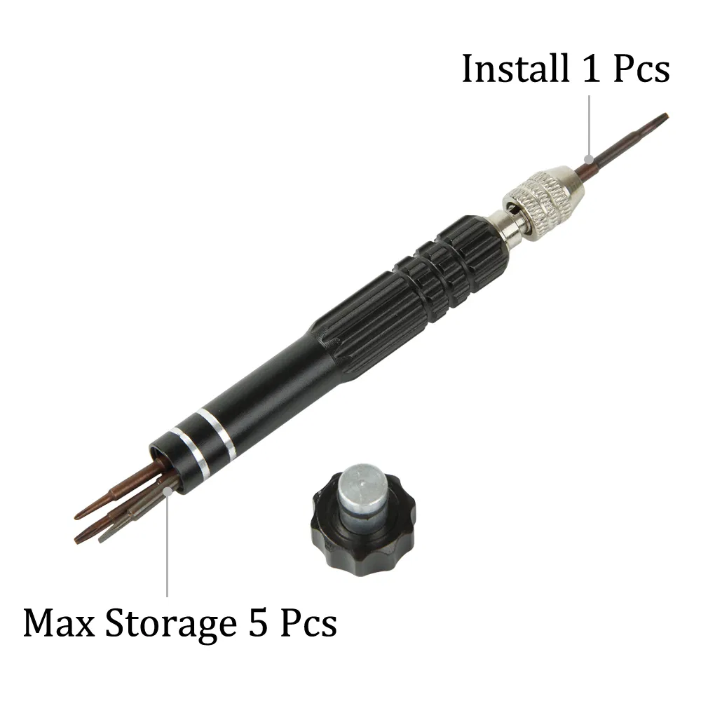 Kit de Reparação com Bits de Chave de Fenda Torx Magnética de Precisão para Desmontagem de Telefone Móvel