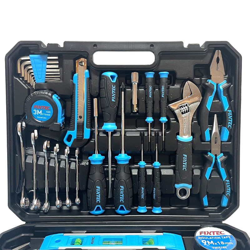 Conjunto de Chaves de Soquete Fixtec 234PCS Fabricantes Atacado Conjunto de Ferramentas de Reparação Mecânica Conjunto de Ferramentas Manuais