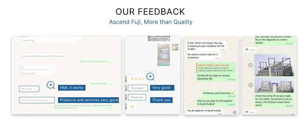 O nosso Feedback