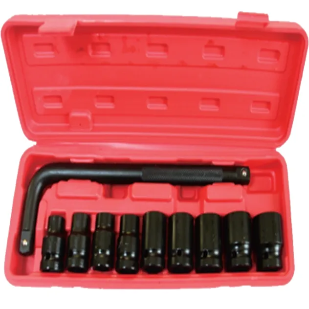 Kit de Ferramentas Pneumáticas Profissionais Abrangente 16-Piece para Reparos Automotivos