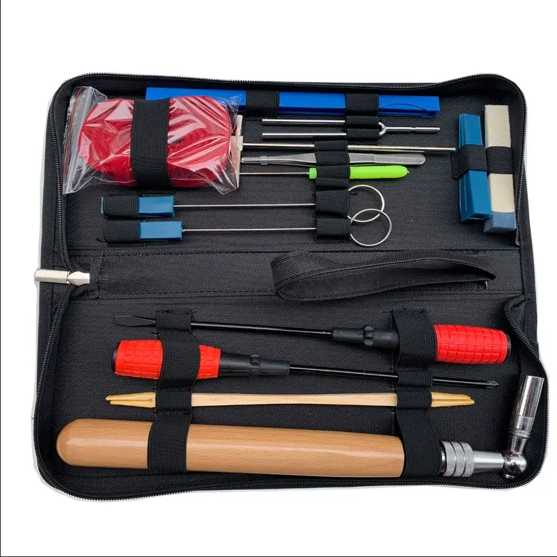 Kit de Afinação de Piano Profissional por Atacado com Ferramentas de Martelo de Afinação para Manutenção de Piano