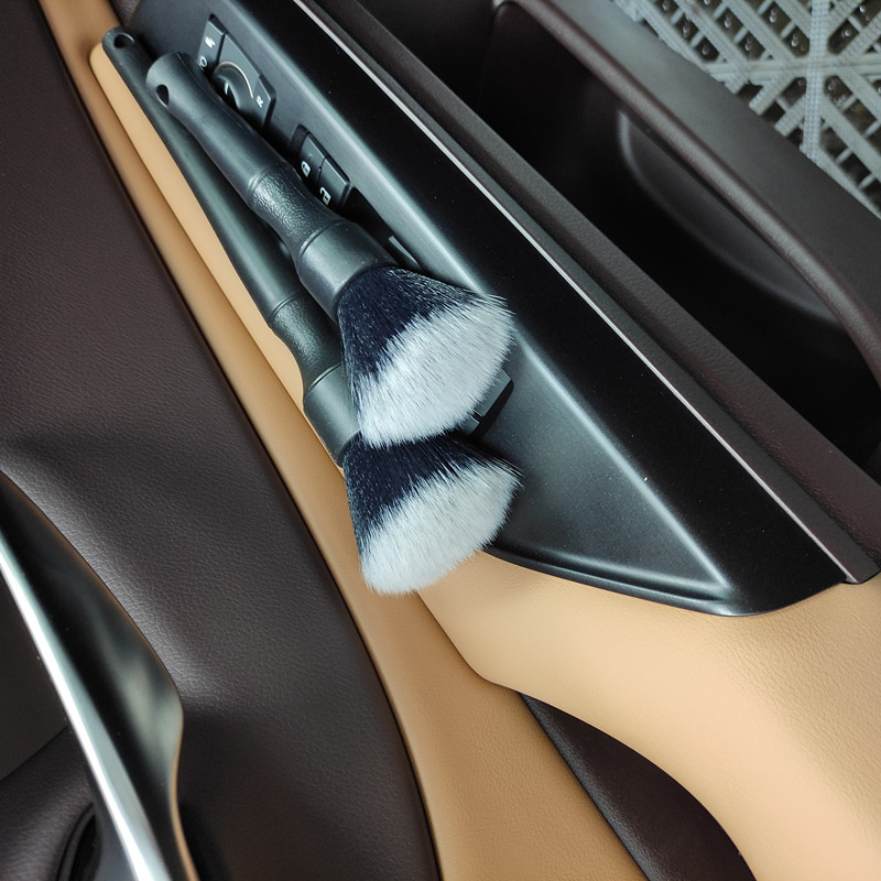 Escova de Detalhamento Automotivo por Atacado, Escova de Limpeza de Carro, Kit de Escovas para Carro, Cerdas Macias para Limpeza do Interior do Carro